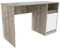 Masa de birou Yasen Venera Stejar Craft Gri/Alb