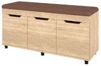 Обувница Пехотин Б-6 Дуб Сонома/Коричневый