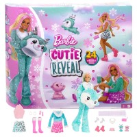 Кукла Barbie Cutie Reveal Зимний адвент-календарь (HJX76)