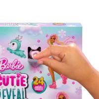 Кукла Barbie Cutie Reveal Зимний адвент-календарь (HJX76) фото №2 — интернет-магазин Desire.md