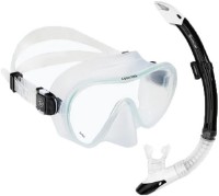 Masca şi tub pentru înot Aqualung Nabul Transparent (SC4180009)