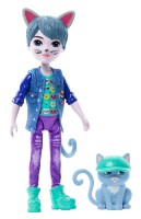 Păpușa Enchantimals Кот Коул и Клау (HNT59)