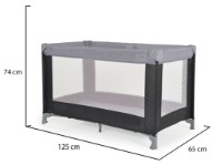 Манеж Moni Solo Grey (MT.221801) фото №6 — интернет-магазин Desire.md