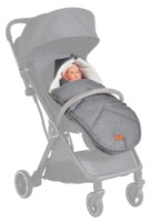 Husa de iarnă pentru copii Cangaroo Luxe Grey imaginea #2 — magazin online Desire.md