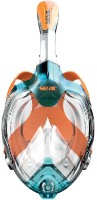 Masca pentru înot Seac Libera XS/S Aquamarine/Orange (170-7)