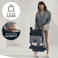 Стульчик для кормления Kinderkraft Foldee Grey (KHFOLD00GRY0000) фото №7 — интернет-магазин Desire.md