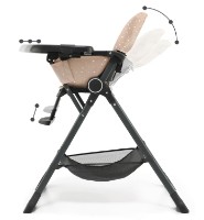 Стульчик для кормления Kinderkraft Foldee Pink (KHFOLD00PNK0000) фото №9 — интернет-магазин Desire.md