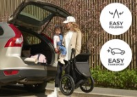 Коляска Kinderkraft Helsi Dust Grey (KSHELS00GRY0000) фото №3 — интернет-магазин Desire.md