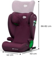 Детское автокресло Kinderkraft Junior Fix 2 i-Size Cherry Pearl (KCJUFI20RED0000) фото №9 — интернет-магазин Desire.md