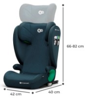 Детское автокресло Kinderkraft Junior Fix 2 i-Size Harbor Blue (KCJUFI20BLU0000) фото №4 — интернет-магазин Desire.md