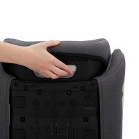 Детское автокресло Kinderkraft Junior Fix 2 i-Size Rocket Grey (KCJUFI20GRY0000) фото №9 — интернет-магазин Desire.md