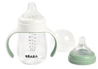 Бутылочка для кормления Beaba 2in1 210ml Sage Green (913537)