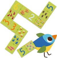 Joc educativ de masa Djeco Domino One, Two, Three DJ08168 imaginea #1 — magazin online Desire.md