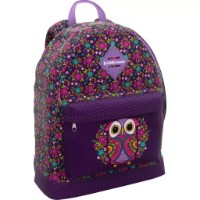 Rucsac școlar Erich Krause Easyline 46253 17L Flower Owl imaginea #1 — magazin online Desire.md