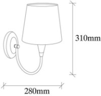 Бра Opviq Auriu E27 фото №2 — интернет-магазин Desire.md