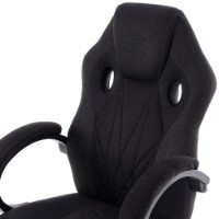 Scaun gaming Sense7 Prism Fabric Black imaginea #5 — magazin online Desire.md