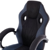 Scaun gaming Sense7 Prism Fabric Black and Blue imaginea #5 — magazin online Desire.md