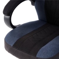 Scaun gaming Sense7 Prism Fabric Black and Blue imaginea #6 — magazin online Desire.md