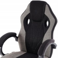 Scaun gaming Sense7 Prism Fabric Black and Gray imaginea #5 — magazin online Desire.md