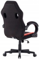 Scaun gaming Sense7 Prism Fabric Black and Red imaginea #3 — magazin online Desire.md