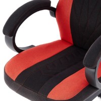 Scaun gaming Sense7 Prism Fabric Black and Red imaginea #6 — magazin online Desire.md