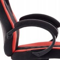 Scaun gaming SENSE7 Prism Fabric Black and Red