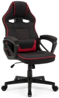 Scaun gaming SENSE7 Knight Fabric Black and Red