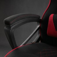 Scaun gaming SENSE7 Knight Fabric Black and Red