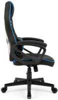 Scaun gaming Sense7 Knight Fabric Black and Blue imaginea #4 — magazin online Desire.md