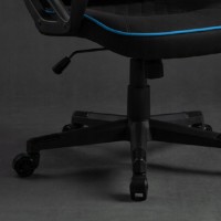 Scaun gaming Sense7 Knight Fabric Black and Blue imaginea #9 — magazin online Desire.md