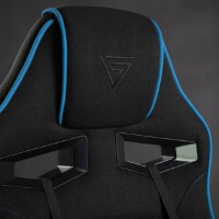 Scaun gaming Sense7 Knight Fabric Black and Blue imaginea #12 — magazin online Desire.md