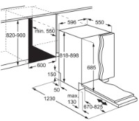 Maşină de spălat vase încorporabilă Electrolux KECB7310L imaginea #3 — magazin online Desire.md