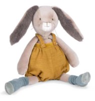 Jucărie de pluș Moulin Roty Ochre Rabbit Trois Petits Lapins MR678026