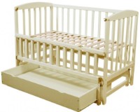 Pătuţ Eucalyptus Bimbi Premium Vanila (DS-1302)
