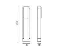 Садовый светильник Lampardi Siggen LP9051-L60 фото №2 — интернет-магазин Desire.md