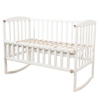 Кроватка Eucalyptus Bimbi White (DS-1101) фото №2 — интернет-магазин Desire.md