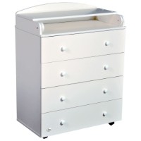 Детский комод Eucalyptus Garry80 White (DSK-G801)