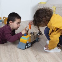 Конструктор Janod Brico'kids Diy Construction Truck J06470 фото №2 — интернет-магазин Desire.md