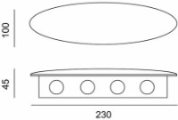 Candelabru de perete Lampardi Xdeco LP9049-6W imaginea #2 — magazin online Desire.md