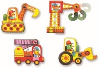 Puzzle Djeco Articulo Vehicles DJ08170 imaginea #2 — magazin online Desire.md