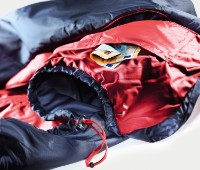 Спальный мешок Deuter Dream Lite Left Navy/Cranberry фото №3 — интернет-магазин Desire.md
