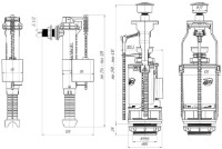 Сливная арматура Ani Plast WC9010C фото №2 — интернет-магазин Desire.md