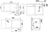 Кухонная мойка Blanco Axia III XL 6 S (523514) фото №2 — интернет-магазин Desire.md