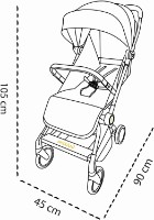 Carucior Skiddou Espoo+ Onyx/Black (2020051) imaginea #6 — magazin online Desire.md
