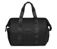 Geanta pentru mama Skiddou Inger Onyx Leather/Black-Leather (2080023)