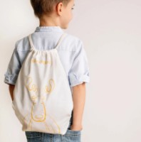 Rucsac pentru copii Skiddou Harri Yellow (2080041) imaginea #2 — magazin online Desire.md