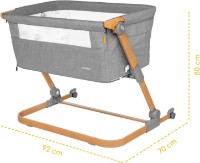 Кроватка Skiddou Natt Nomadic Wood/Grey (2040013) фото №10 — интернет-магазин Desire.md