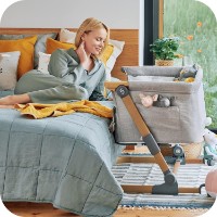 Кроватка Skiddou Natt Nomadic Wood/Grey (2040013) фото №6 — интернет-магазин Desire.md