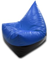 Кресло-мешок BeanBag Max Пирамида XL Cиний/Черный фото №4 — интернет-магазин Desire.md