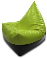 Кресло-мешок BeanBag Max Пирамида XL Зеленый/Черный фото №4 — интернет-магазин Desire.md